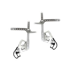 KarParts360 For Chevy C7500 Kodiak 2000 2001 2002 Window Regulators Front, Driver And Passenger Side | Pair | Power | With Motor | Replacement For GM1351103, GM1350103 | 22071948, 22071949