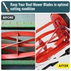 Reel Lawn Mower Sharpening Kit with Brush & Gloves, 80