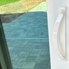 Easy Fix Hardware 11" Sliding Patio Door Handle White Non-KEYED
