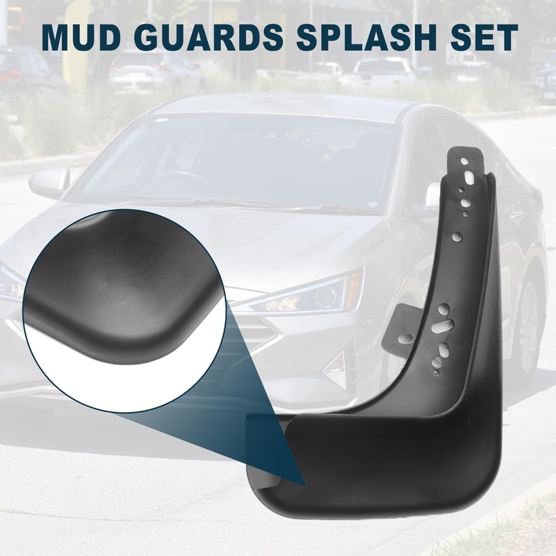 TUCKBOLD Mud Flap Splash Guard for Hyundai Sonata 2011-2013 Durable