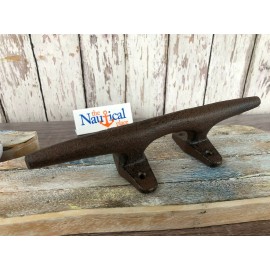 10" Large Cast Iron Cleat, Heavy Duty Working Cleat For Boat Dock, Commercial