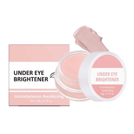 Under Eye Brightener and Concealer - Long Lasting Pink Cream for Dark Circles - Full Coverage for Spots - Highlighter and Foundation in One