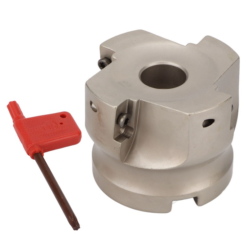 Face Milling Cutter Head 4 Flute 40cr High Hardness Oxidation