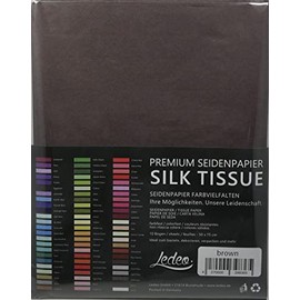 Premium Coloured Silk Tissue Paper 10 Sheets (50 x 75 cm) Choice of Colours