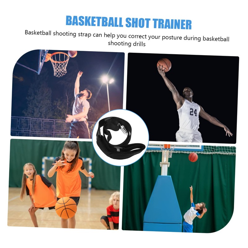 BESPORTBLE Basketball Shooting Posture Corrector Correction Tape for Basketball Basketball