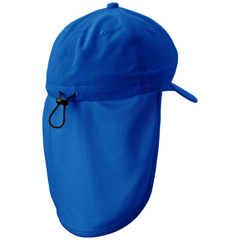 Champion 141-0109 Kids Cap with Flap, bule, 53.0-55.0 cm