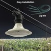 JMXULONG Outdoor LED Grow Lights, Waterproof String Grow Light, Full