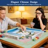 Lrrtwer Mahjong Mat for Table Anti-Slip, Noise-Reducing Mahjong Table Mat