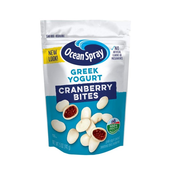 Ocean Spray Craisins Dried Cranberries, Greek Yogurt Covered, 5 Oz (Pack of 12)