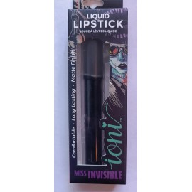 Ioni Liquid Metallic Green  Lipstick Classic Horror Queens Miss Invisible Goth
