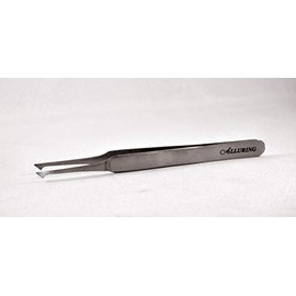 Alluring Silver Tweezers for Eyelash Extension for Volume Lashes 3D, 5D & 6D lashes 3D Straight
