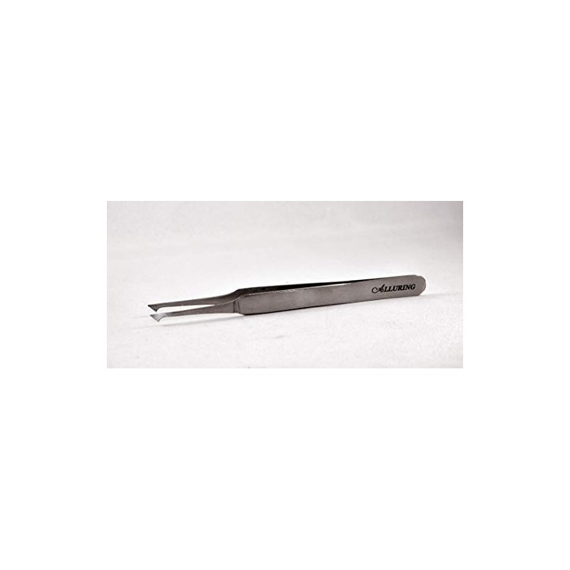 Alluring Silver Tweezers for Eyelash Extension for Volume Lashes 3D,