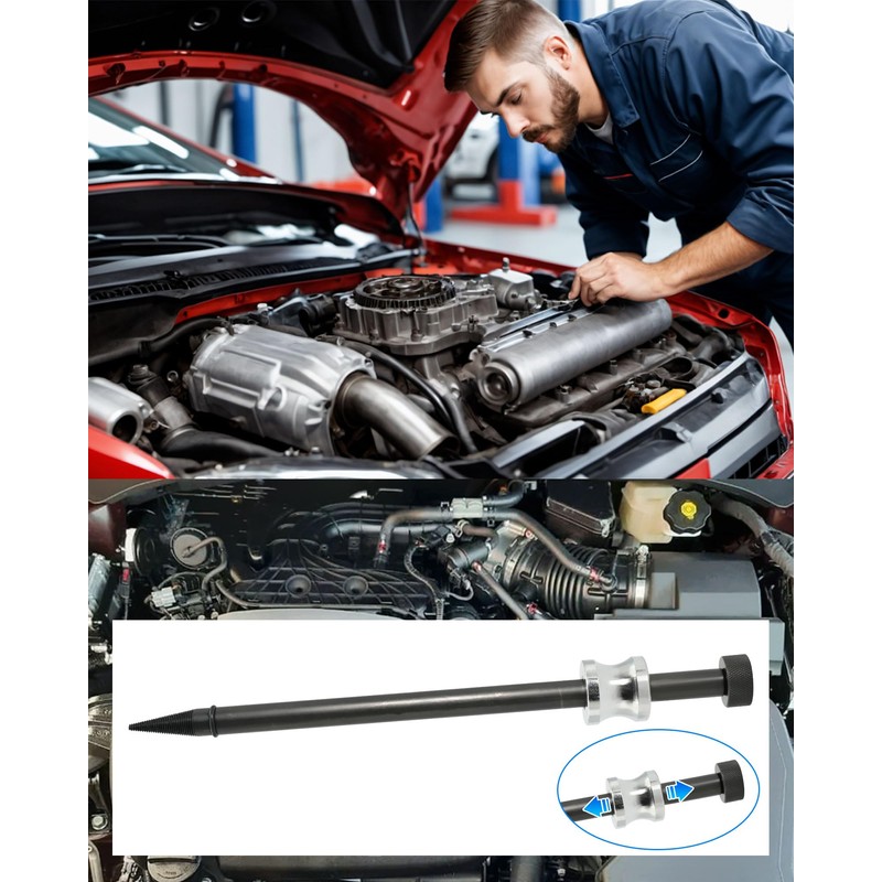 Wvoillty Injector Sealing Ring Extractor, Diesel Injector Seal Puller Set,
