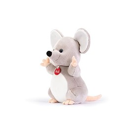 Trudi 23564 Mouse Plush Toy, Grey, M