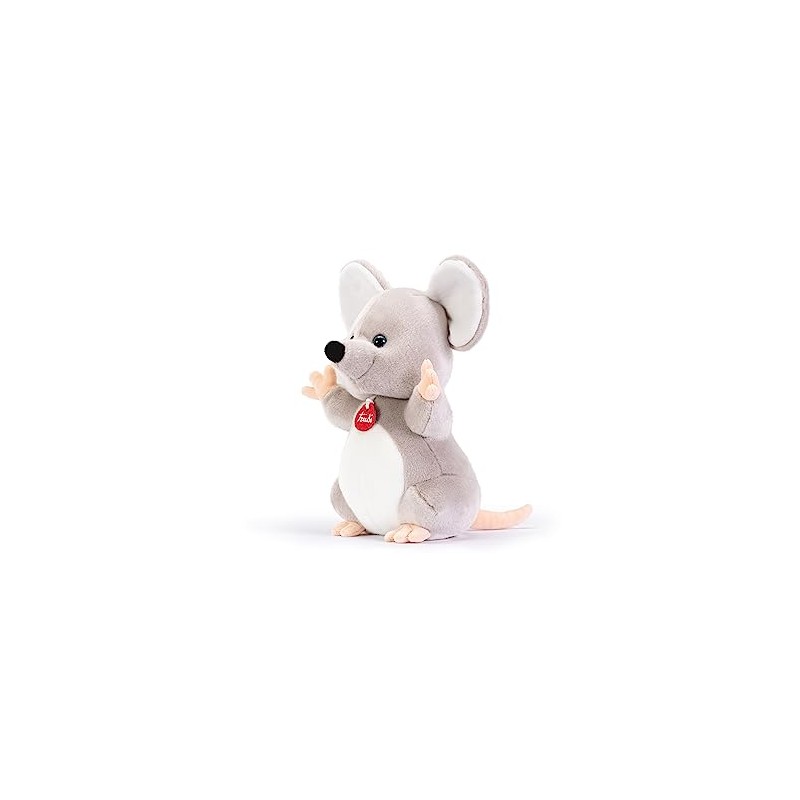 Trudi 23564 Mouse Plush Toy, Grey, M