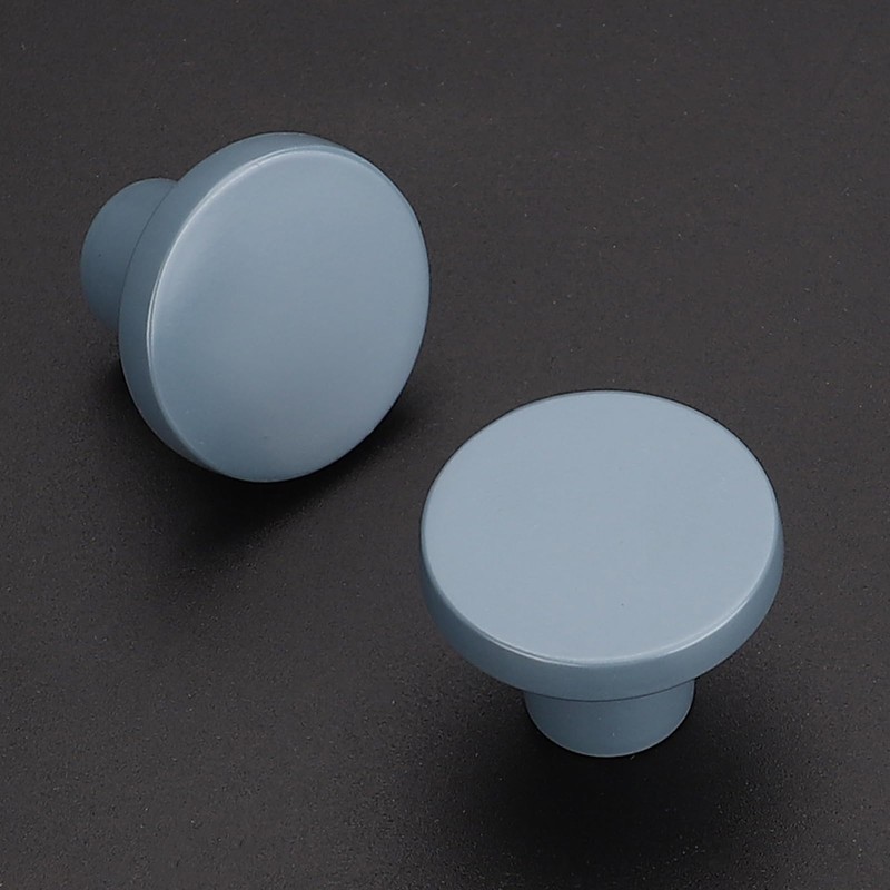 Ravinte 3 Pack Cabinet Knobs Light Blue Kitchen Cabinet Knobs
