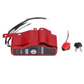 Ignition Key Switch Box Ignition Starter Switch Kit with 2 Keys for GX340 GX390 11hp 13hp Gas Engine