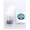 Japack’s Zipper Plastic Bags, FG-4 Transparent, Length 6.7 x Width