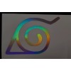 Naruto Leaf Village Symbol Holo Sticker Vinyl Decal Windows/Laptop Waterproof!
