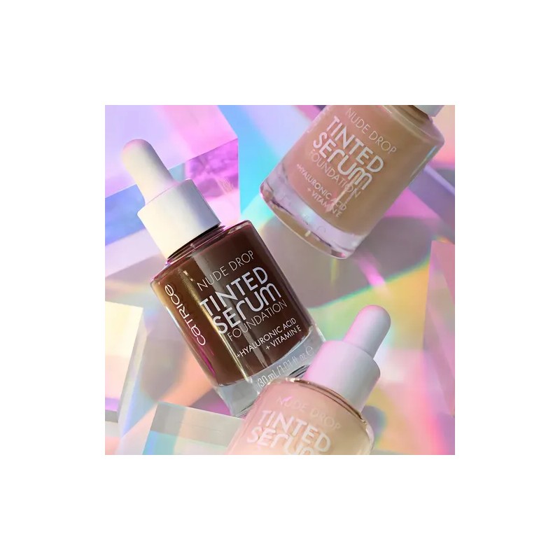 Sérum Colorido Foundation Catrice Nude Drop 010n Vegan