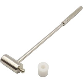 CENPEK 2 Pieces Jeweler's Hammer with Two Heads Small Metal Hammer Steel Handle Small Watch Hammer Set for Leather Craft Jewelry Hammer