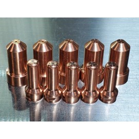 PlasmaDyn Lincoln Electric® Tomahawk® 1000 LC65 Torch - KP2844-1  KP2844-4 - 10pc x 60A Nozzles + Electrodes