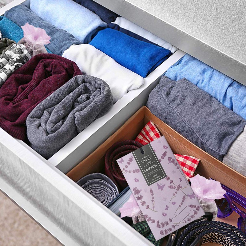 LIFFLY 14 Packs Scented Sachets Bag for Drawers and Closets