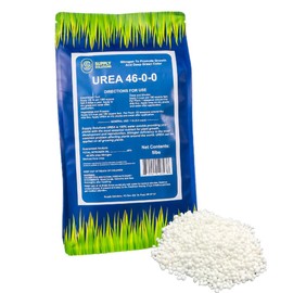 Supply Solutions Urea 46-0-0 Nitrogen Fertilizer to Stimulate Lush Growth and Deep Green Color - Plant Food Plant Fertilizer for Plants Lawn Garden - Bloom Booster for Flowers, Fruits (5lbs)