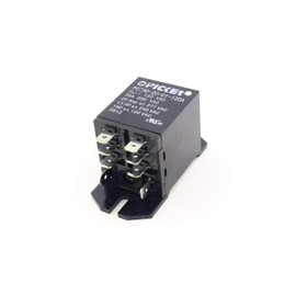 PC730-2C-C1-120A | DPDT 120 VAC Coil 30 Amp 250 VAC UL Rated, Ice Cube Power Relay with Side Flange | Cross: TE KUHP-11A51-240