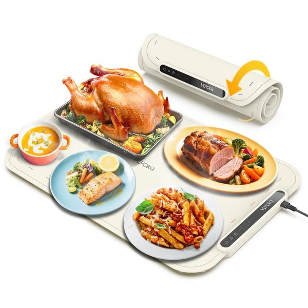 Food Warming Mat for Buffet, VEPOKA Food Warming Mats for
