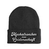 tshirtladen Mechatroniker aus Leidenschaft – Bestickte Beanie Mütze – One