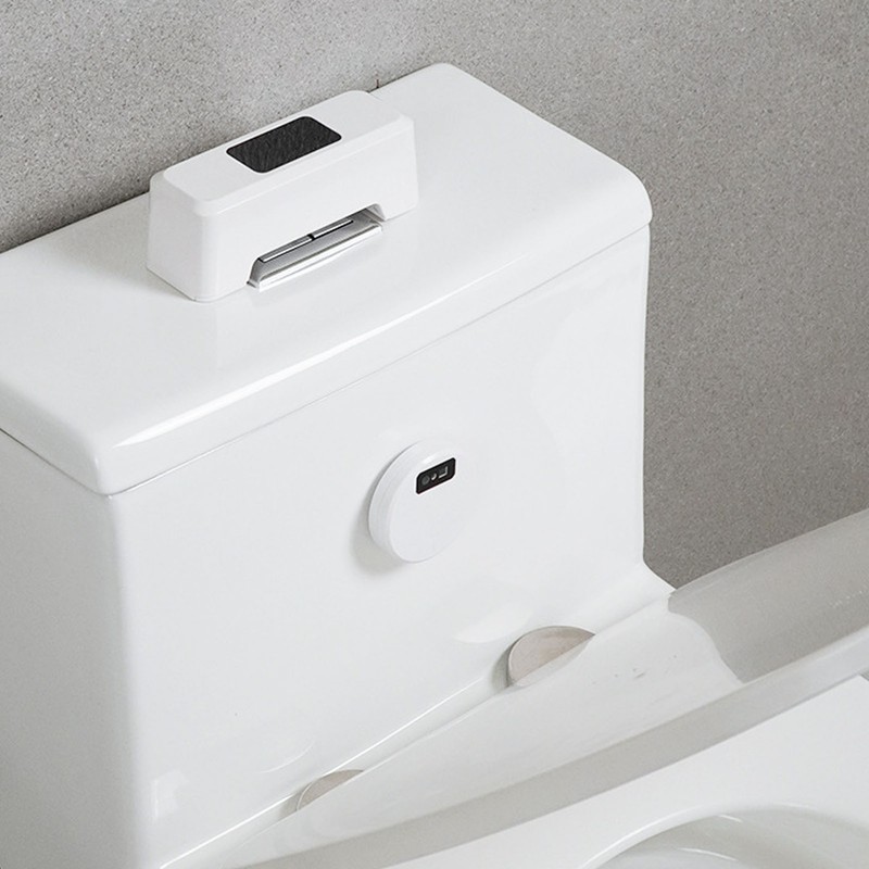 Touchless Toilet Flush Kit Automatic Toilet Flusher External Infrared Sensor