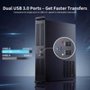 UTLGAMENG 2U Micro-ATX Rackmount Server Chassis, 4 PCIe Slots &