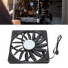 Jiawu 140mm Case Fan, 12V 4 Pin PWM Case Fan,