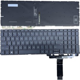 YIJIATech Replacement Keyboard with Screwdriver US Layout for HP ProBook 450 G8 455 G8 650 G7 650 G8.ZBook Power G7.ZHAN 66 Pro 15 G4 Black Laptop Keyboard (450 G8 Backlight)