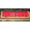 Handmade HO Scale 26' banded pipe load Red