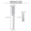 3 Pieces Hair Cutter Comb Double Sided Hair Razor Comb