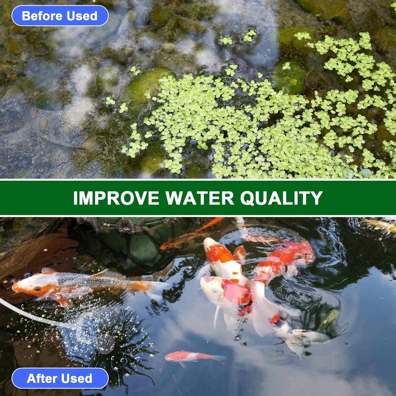 Upgraded Digital Display Solar Pond Aerator, 3 Working Modes(Low/Med/High) Solar