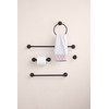 Gerber Windley 18 in. Wall Mounted Towel Bar, Modern Soft