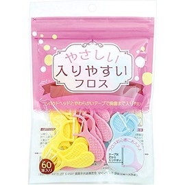 Life Range 3-09 Gentle Easy to Put Floss 60 Pieces