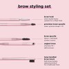 REAL TECHNIQUES, Kit de Brochas para Cejas, Incluye 3 Herramientas