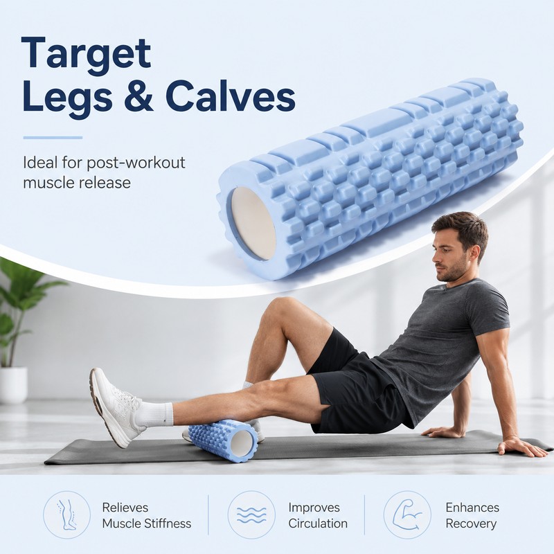 5-in-1 Foam Roller Set for Post-Workout Stretching – Massage Roller