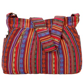 Casual Ladies Women Large Durable Fabric Cross Body Hobo Shoulder Messenger Bag Travel Purse Wallet Handbag Tote Bag