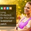 AZEN 100 Pack Sensor Covers, Adhesive Patches Waterproof, Waterproof Sensor
