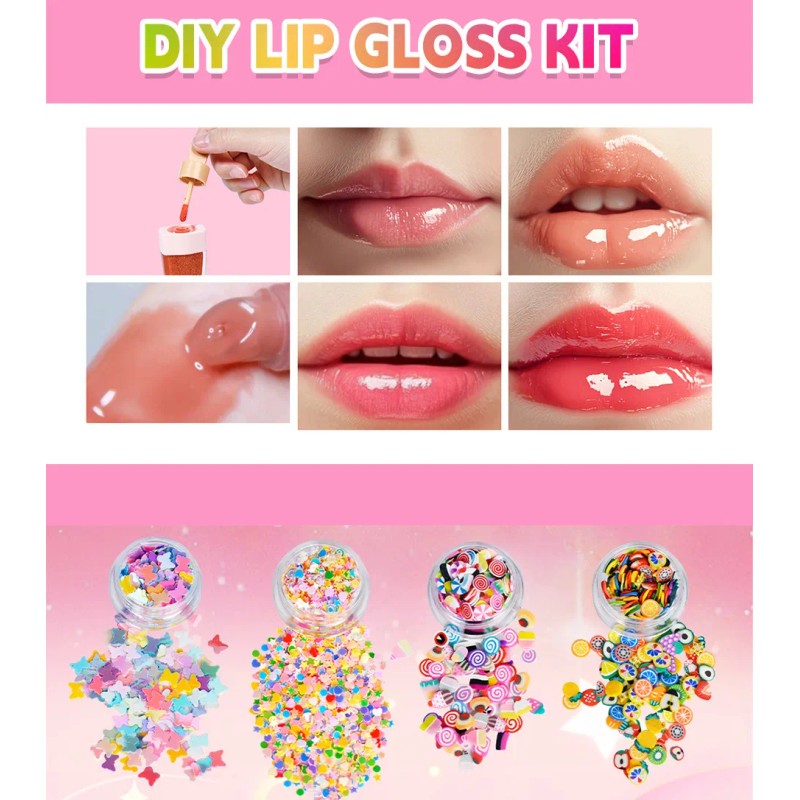 Hb Kit De Brillo Labial Infantil For Hacer Tú Mismo