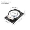 sourcing map 4 Ohm 3W Round Internal Magnet Speaker for