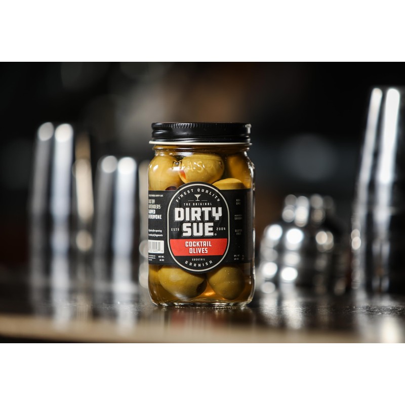 Dirty Sue Pimento Stuffed Olives - 16oz Mason Jar |