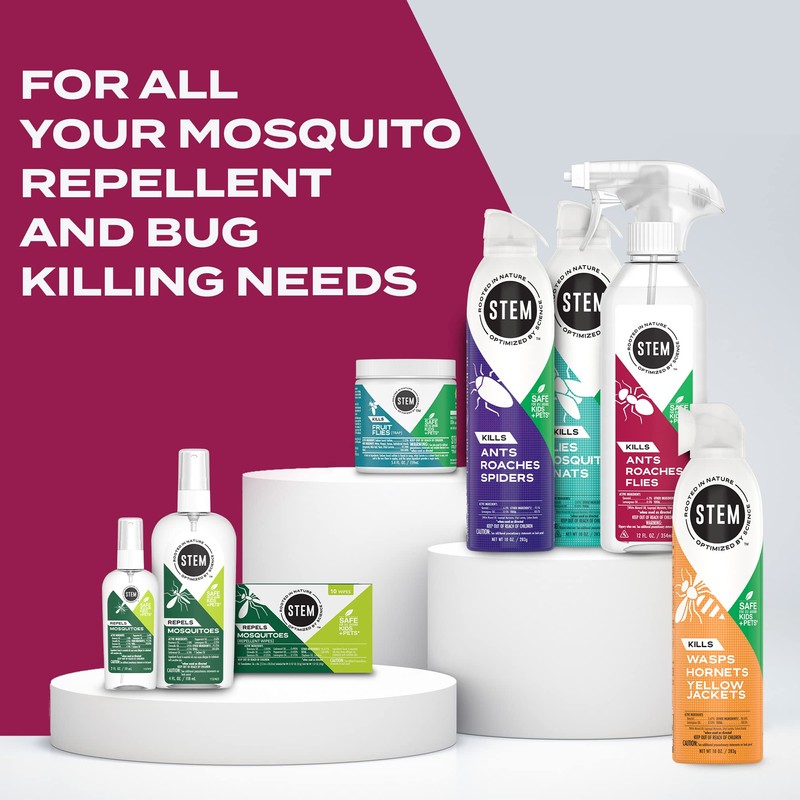 Stem Repels Mosquitoes: Mosquito Repellent Spray With Botanical Extracts; 2
