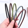 Lightweight, painless, plastic wide headband for students, basic teeth-free face wash headband for children / 가볍고 아프지 머리띠 않은 플라스틱 넓은 학생 기본 이빨 세안밴드 어린이