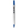 5 x Blue Quink Rollerball Pen Refills Medium - Parker